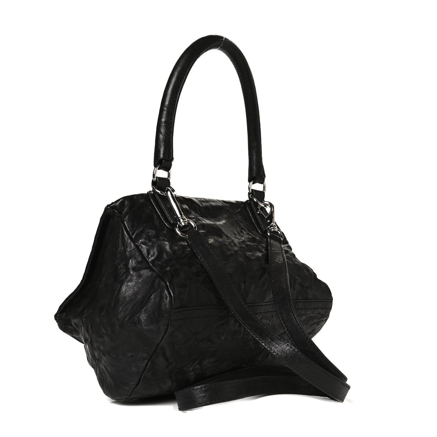Givenchy Tumbled Sheepskin Small Pandora Black 3 of 11
