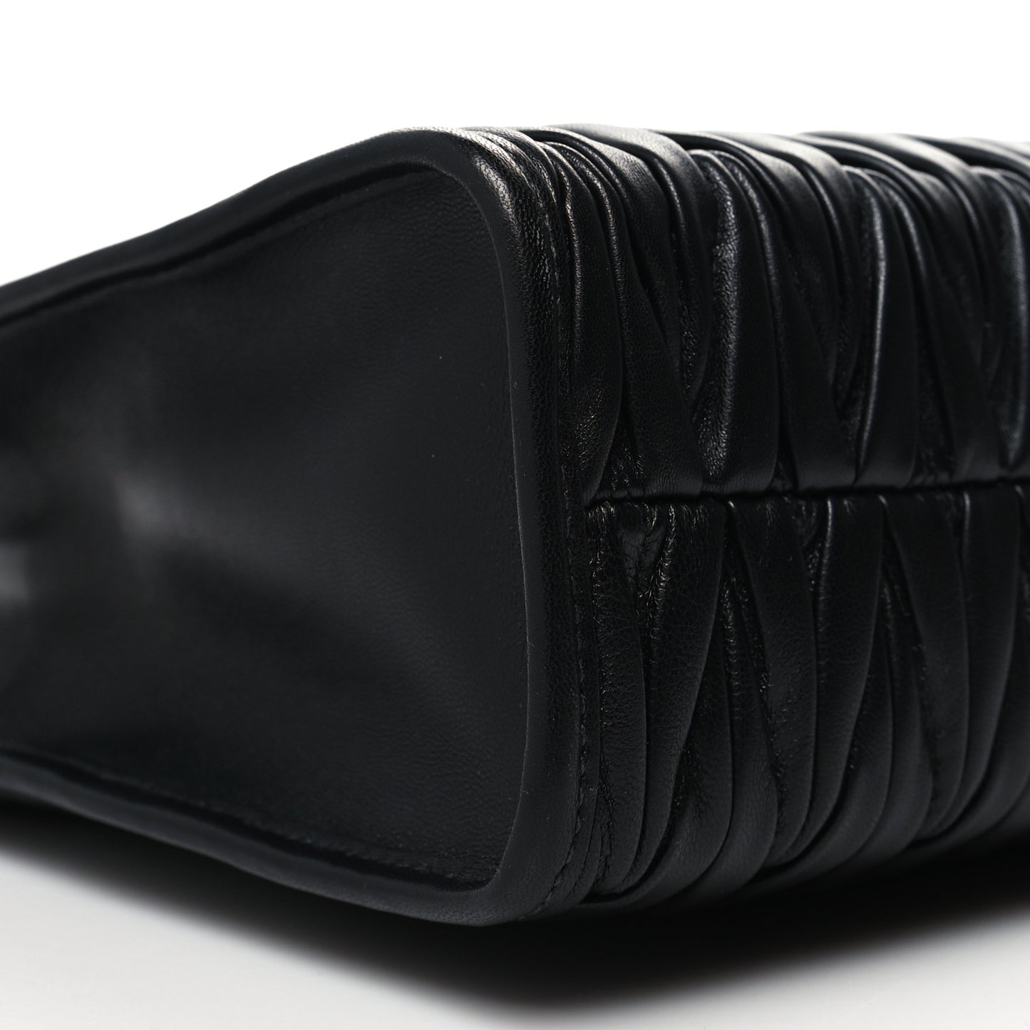 Nappa Matelasse Tote Bag Black