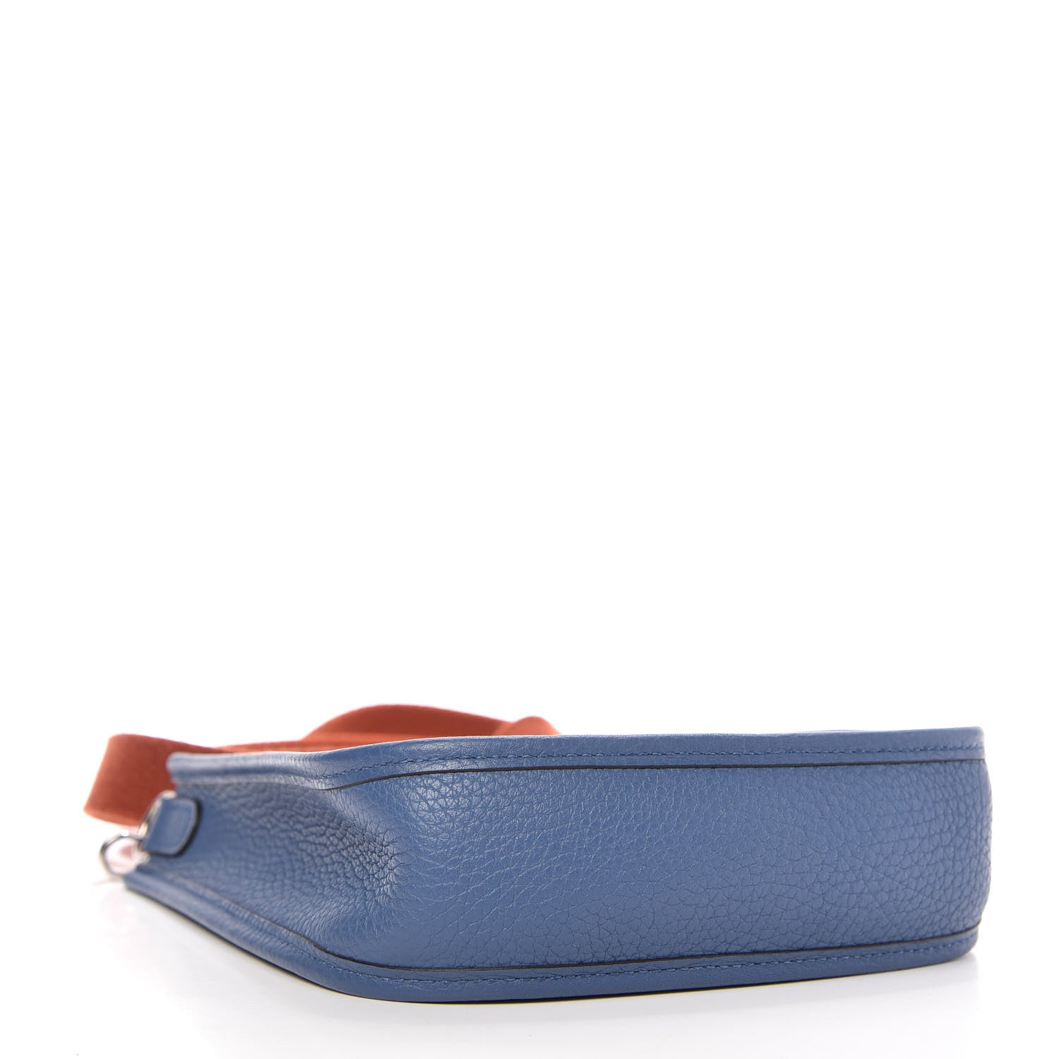 Hermes Taurillon Clemence Amazone Evelyne TPM Bleu Agate Cuivre 4 of 9