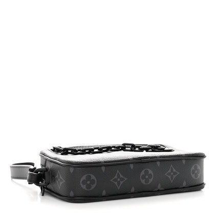 Louis Vuitton Monogram Eclipse Pochette Volga 4 of 10