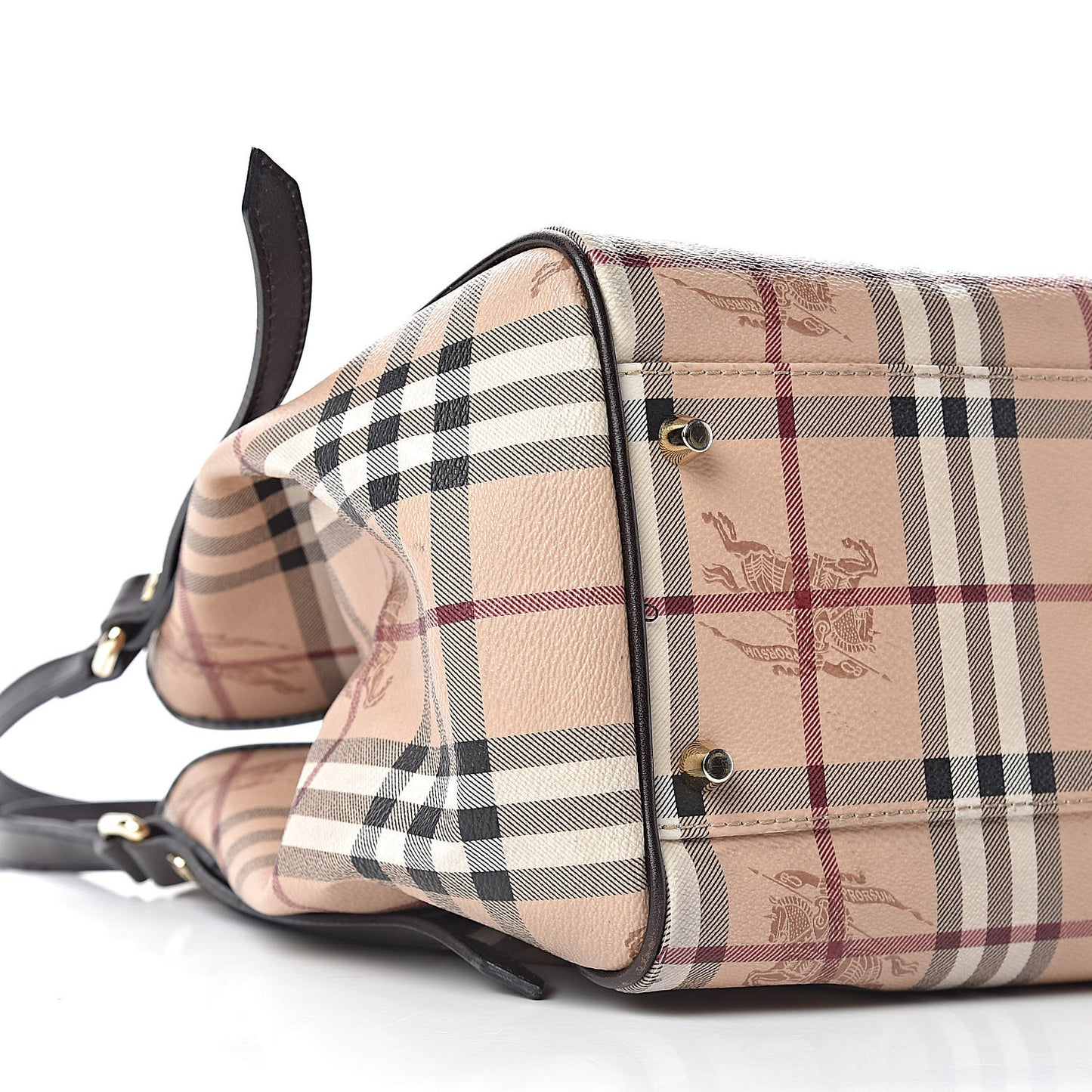 Haymarket Check Small Canterbury Tote Chocolate