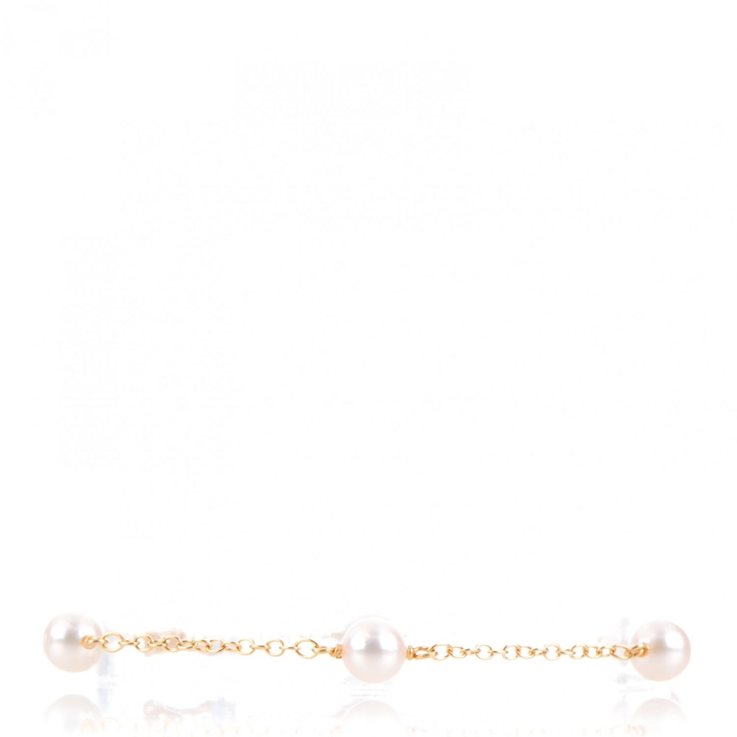 18K Yellow Gold Pearl 5.5-6mm Elsa Peretti Pearls By The Yard Bracelet