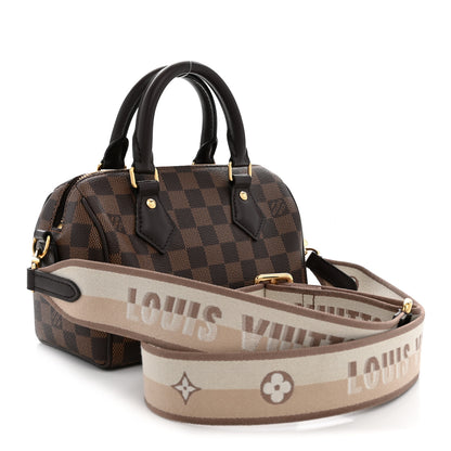 Louis Vuitton Damier Ebene Speedy Bandouliere 20 3 of 10