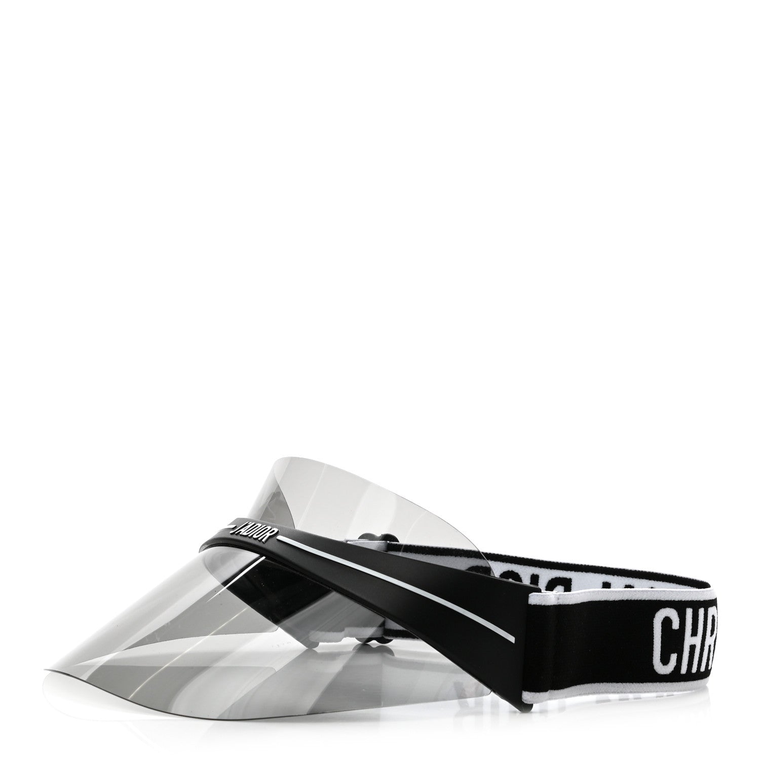 Christian Dior Mirrored DiorClub1 Sun Visor Black 1 of 8