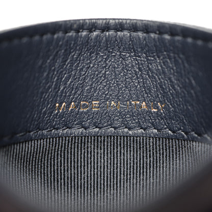 Chanel Caviar Quilted Card Holder Navy Blue 6 of 7