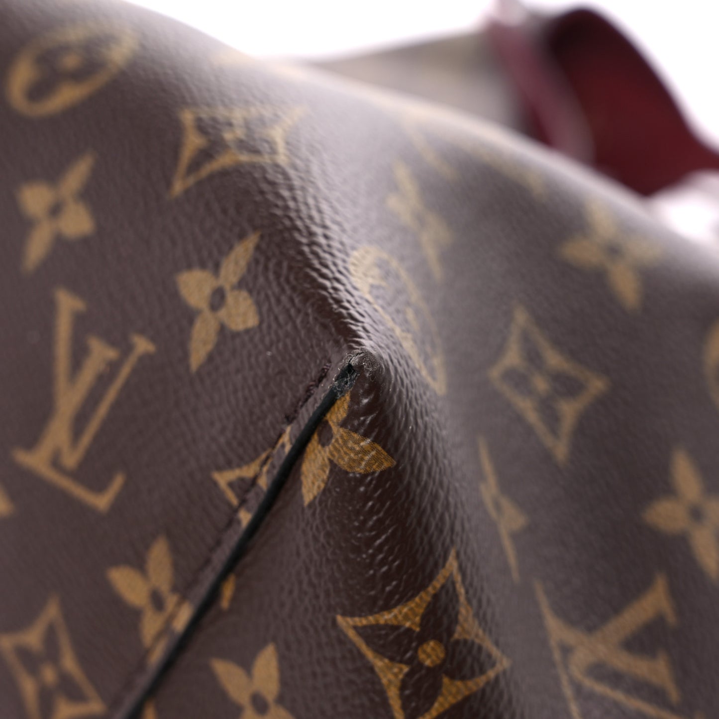 Monogram Flower Hobo Bordeaux