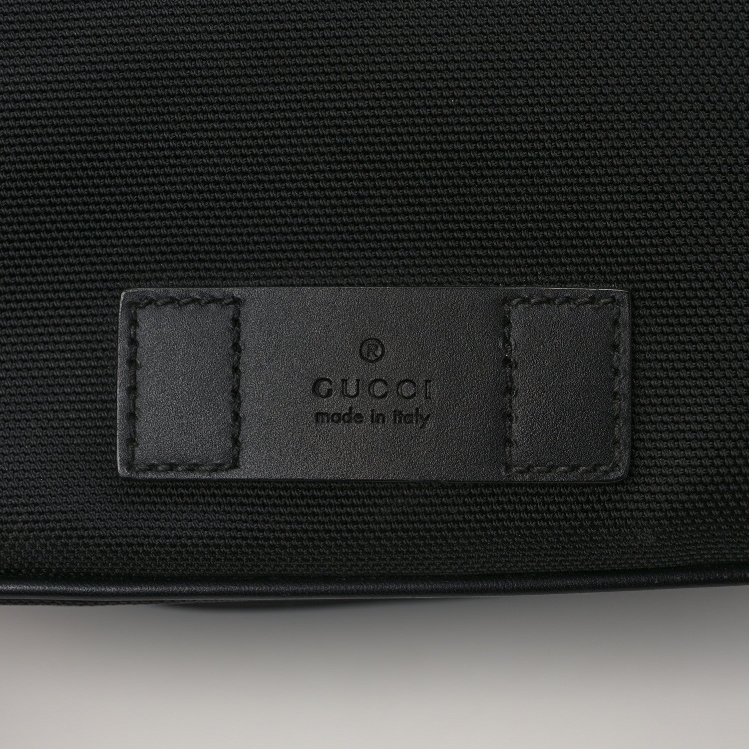 Gucci Techno Canvas Web Large Belt Bag Black 10 of 10
