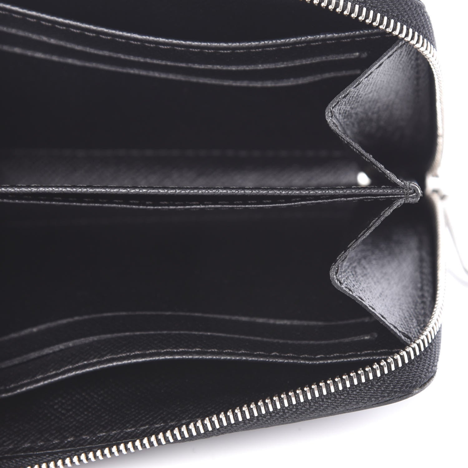 Louis Vuitton Epi Zippy Coin Purse Black 5 of 8