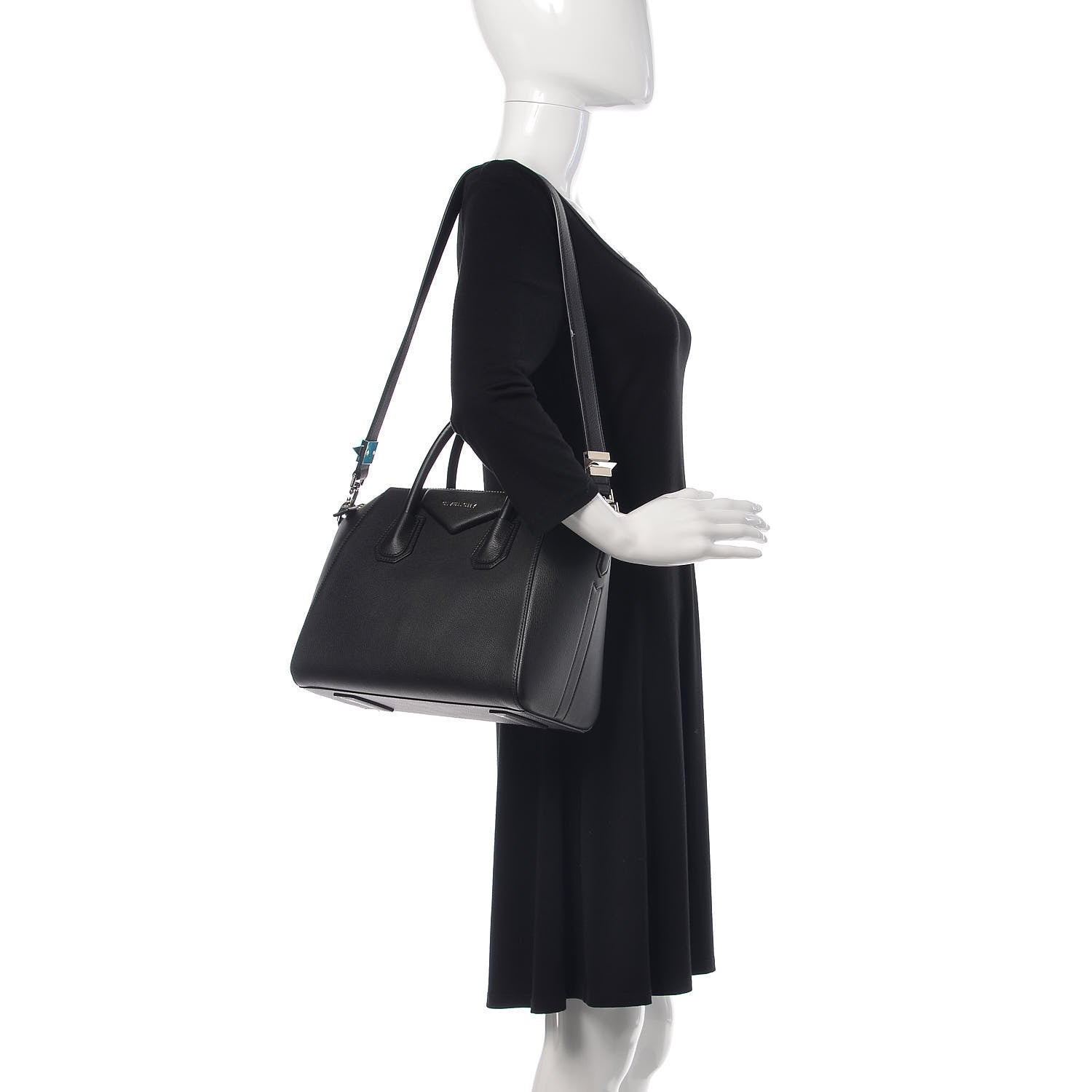 Givenchy Sugar Goatskin Small Antigona Black 2 of 10