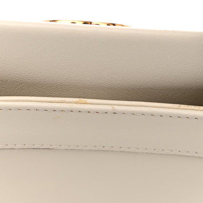 Gucci Lambskin Small Linea Matisse Top Handle Bag Mystic White 13 of 13