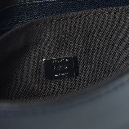 Fendi Nappa Micro Baguette Blue 6 of 10
