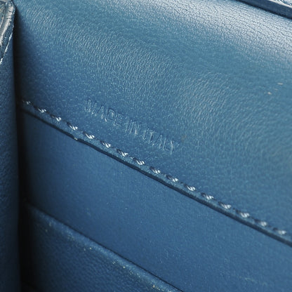 Givenchy Sugar Goatskin Pandora Chain Wallet Medium Blue 7 of 11