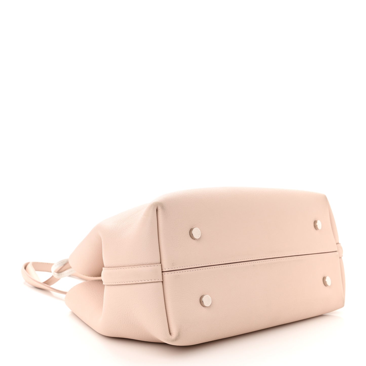 Grained Calfskin Medium Blossom Tote Pink