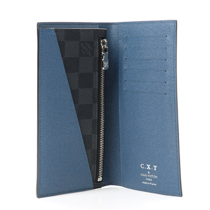 Louis Vuitton Damier Graphite Alexandre Wallet Blue 5 of 10