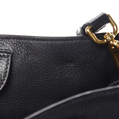 Prada Vitello Phenix Shopping Bag Black 10 of 23