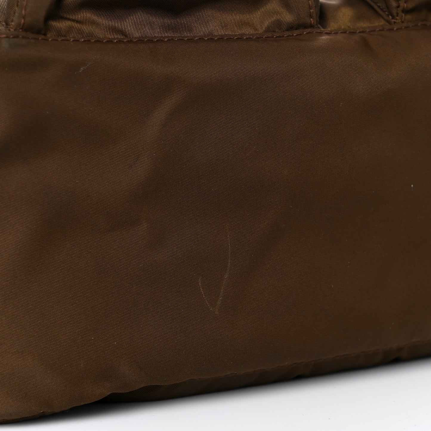 Tessuto Nylon Messenger Bag Bruciato