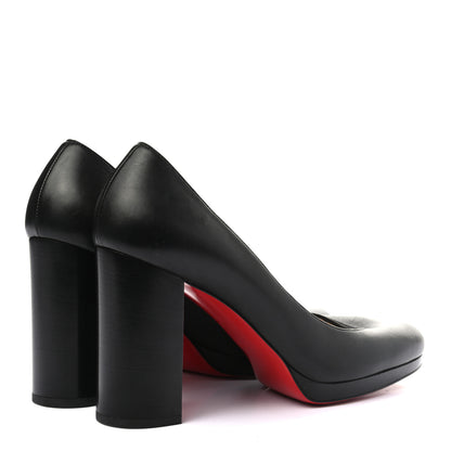 Christian Louboutin Nappa Kabetts 100 Pumps 39 Black Lucido 4 of 11