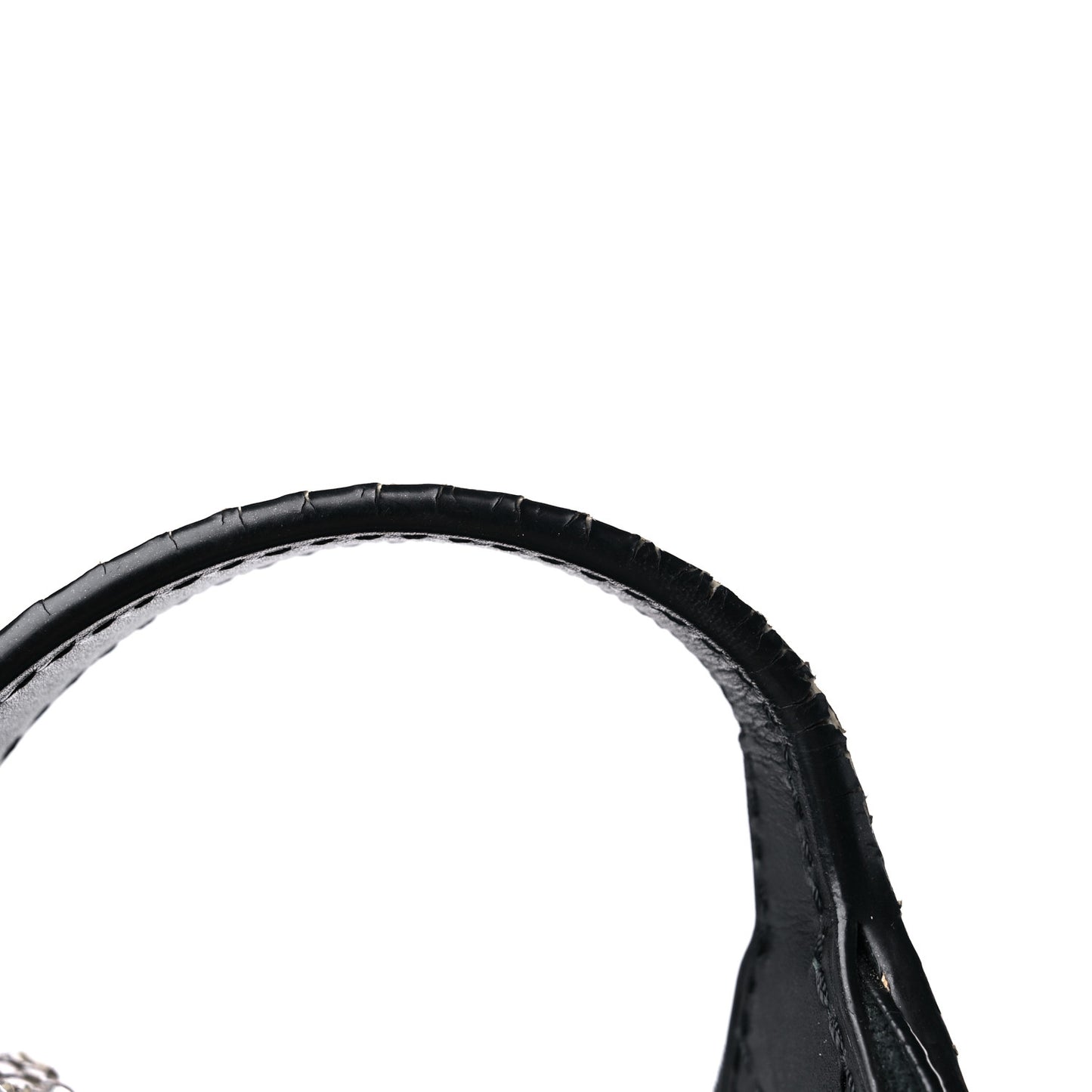 Monogram Flower Hobo Snakeskin