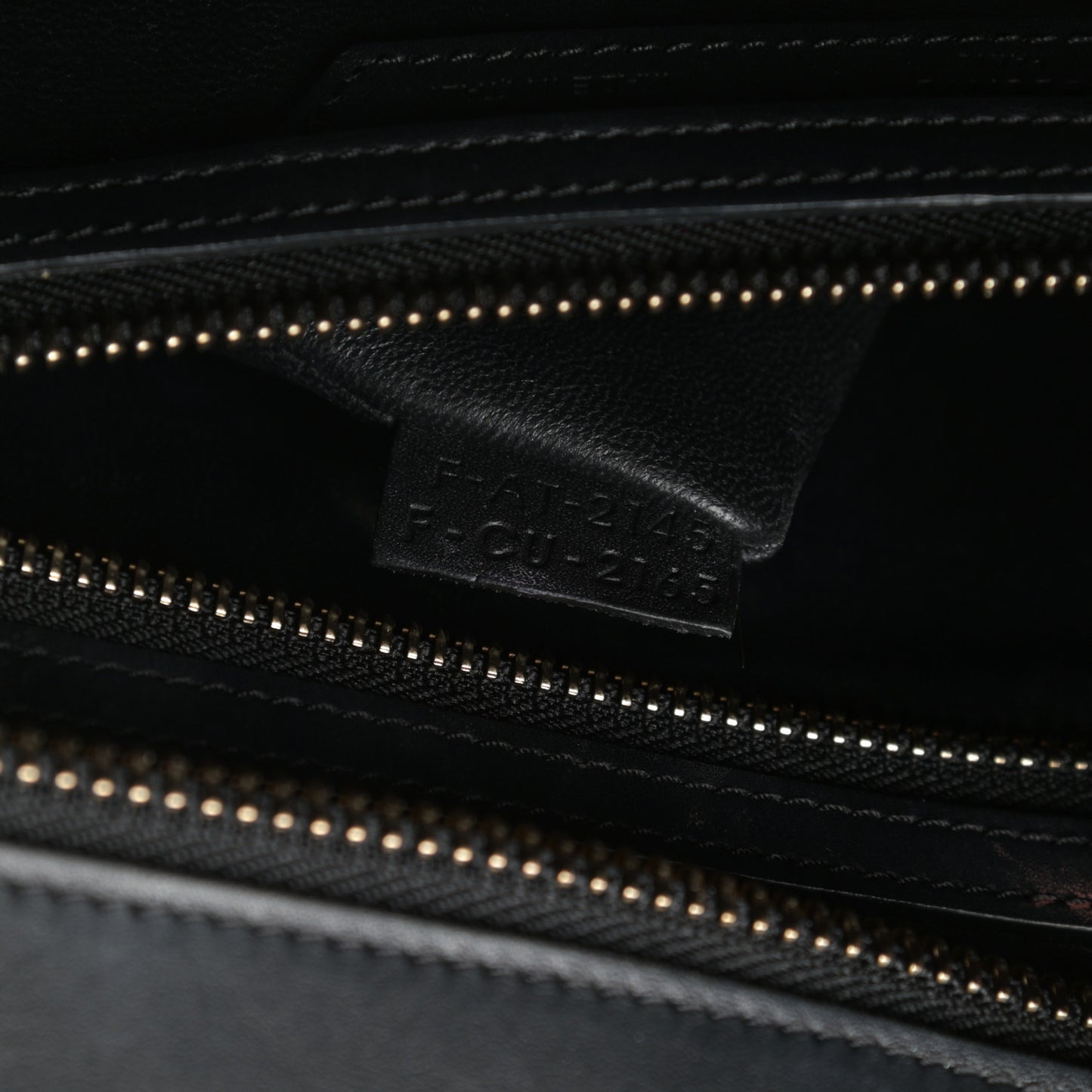 Smooth Calfskin Mini Luggage Black
