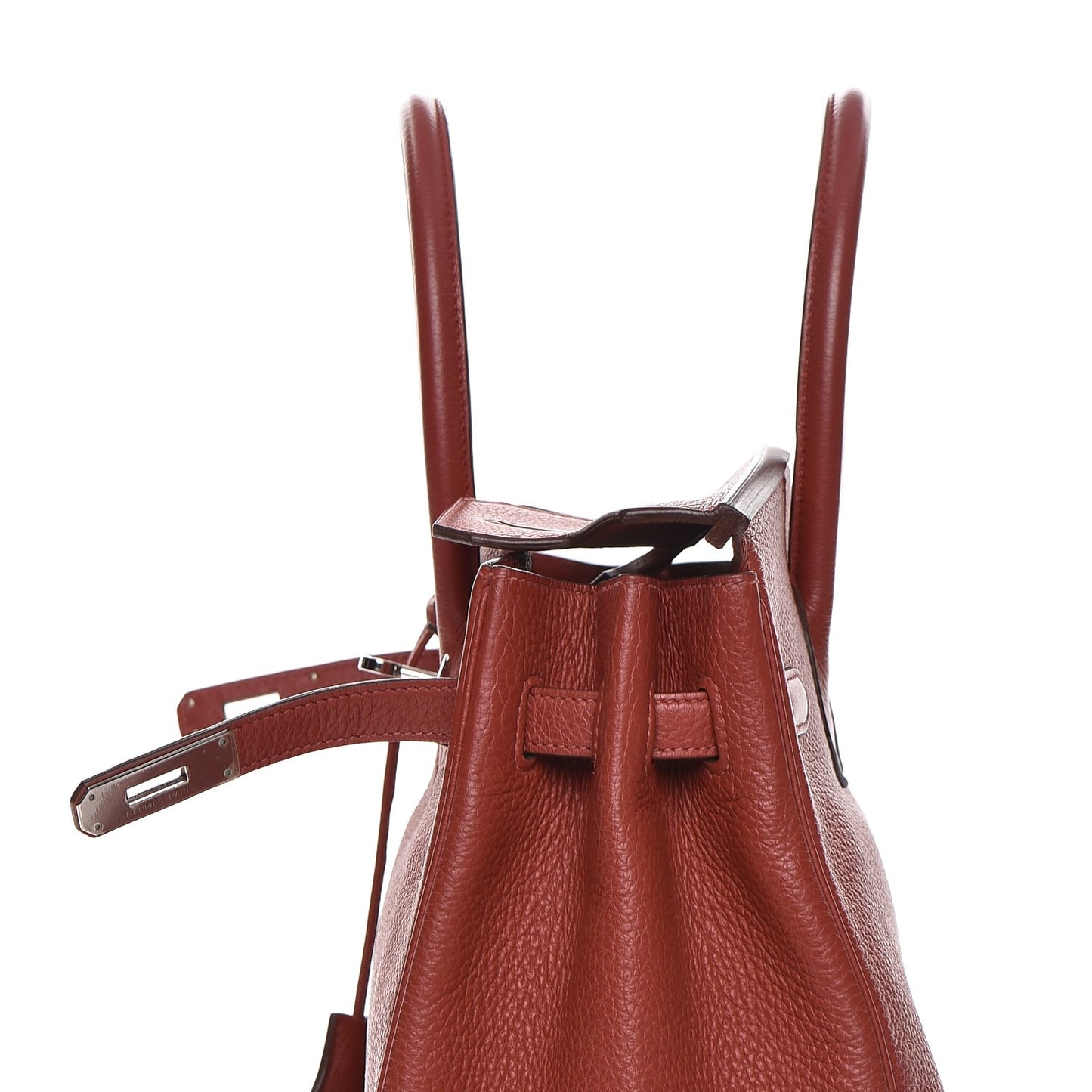 Taurillon Clemence Birkin 35 Rouge Venetian