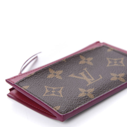 Louis Vuitton Monogram Zipped Card Holder Fuchsia 6 of 10