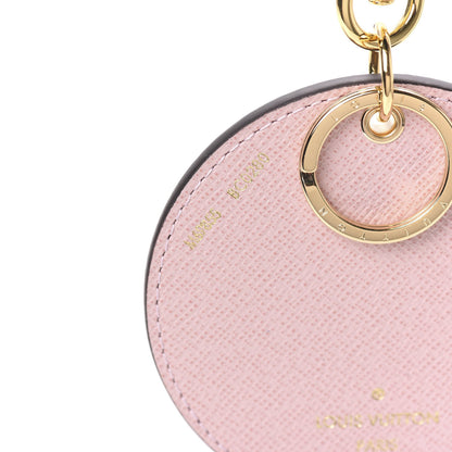 Louis Vuitton Monogram 2020 Christmas Animation Big Wheel Bag Charm Key Ring Rose Ballerine 3 of 4