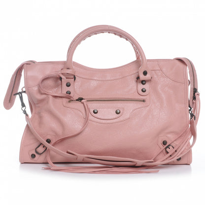 Balenciaga Agneau Classic Hardware City Rose Peach 1 of 8