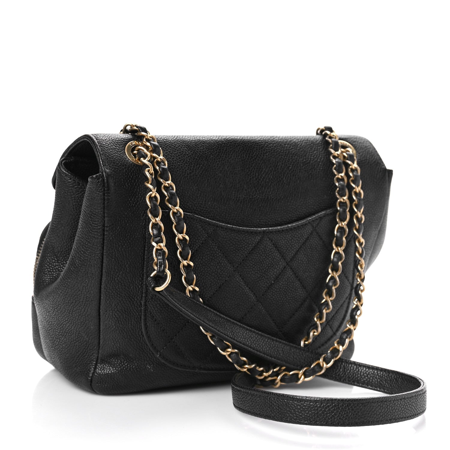 Chanel Caviar Quilted Business Affinity Messenger Flap Black 3 of 9