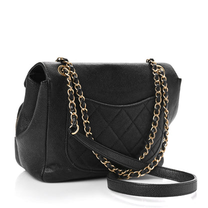 Chanel Caviar Quilted Business Affinity Messenger Flap Black 3 of 9