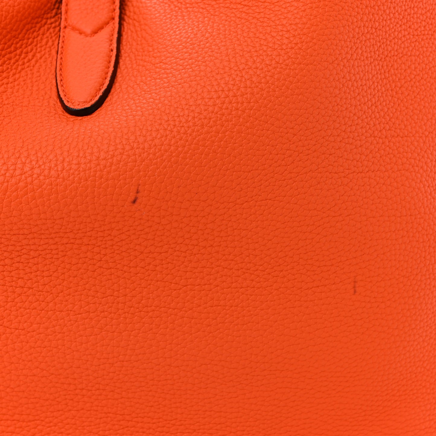 Soft Grained Calfskin Large Jackie Hobo Orange