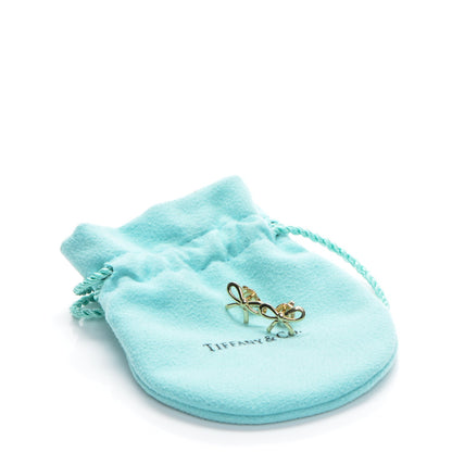 Tiffany 18K Yellow Gold Bow Earrings 6 of 6