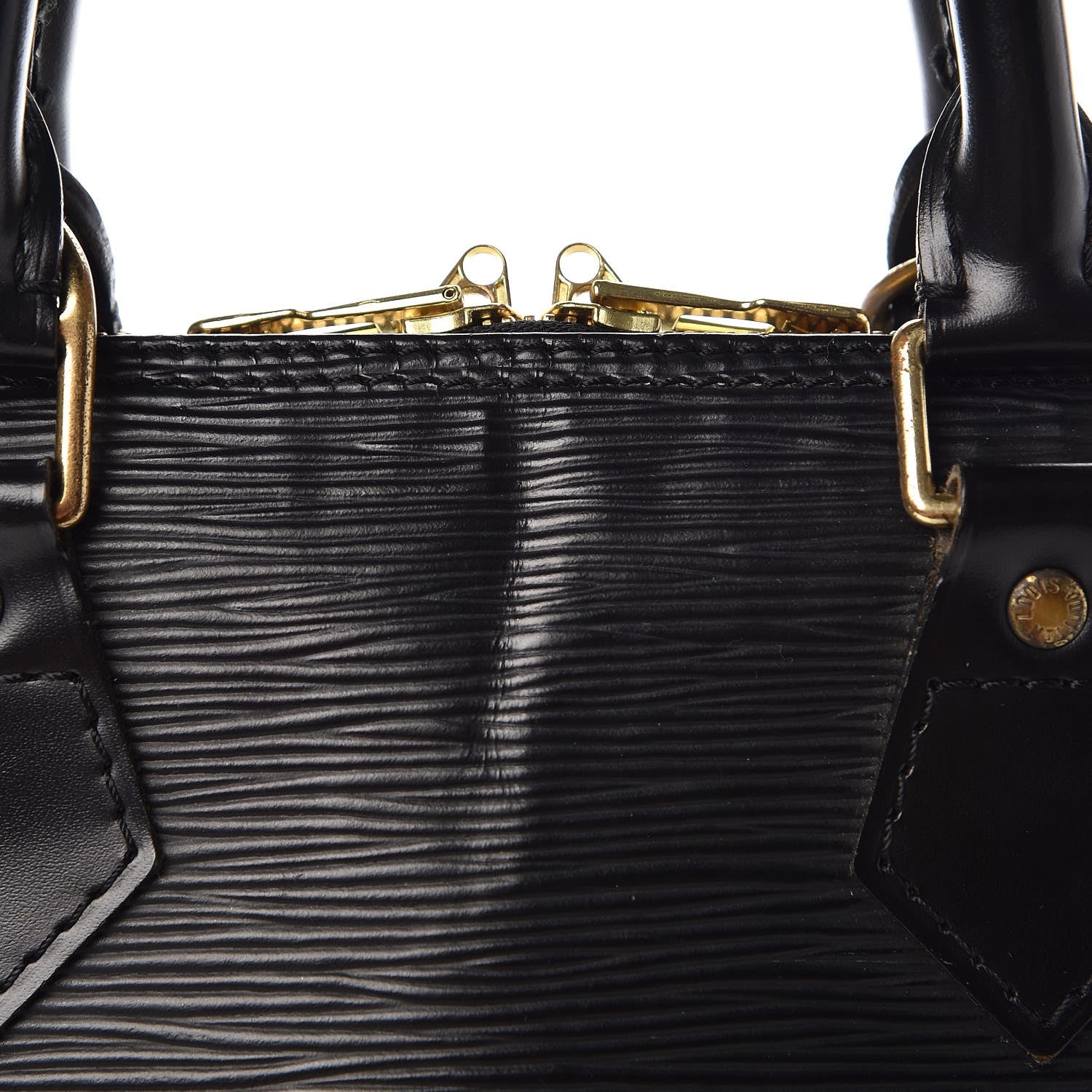 Louis Vuitton Epi Alma PM Black 16 of 17