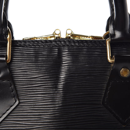 Louis Vuitton Epi Alma PM Black 16 of 17