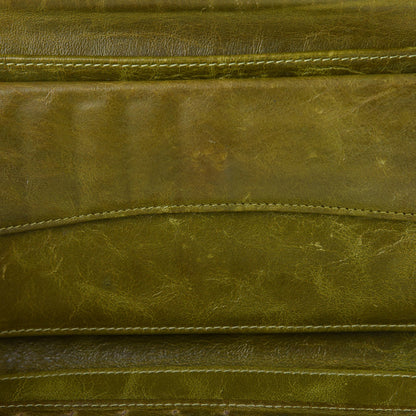 Chanel Calfskin Quilted Large Flap Wallet Green 13 of 14