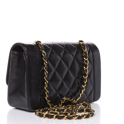 Chanel Lambskin Quilted Small Single Flap Black 3 of 14