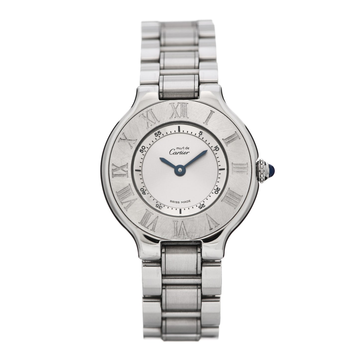 Stainless Steel 28mm Must De 21 Quartz Watch