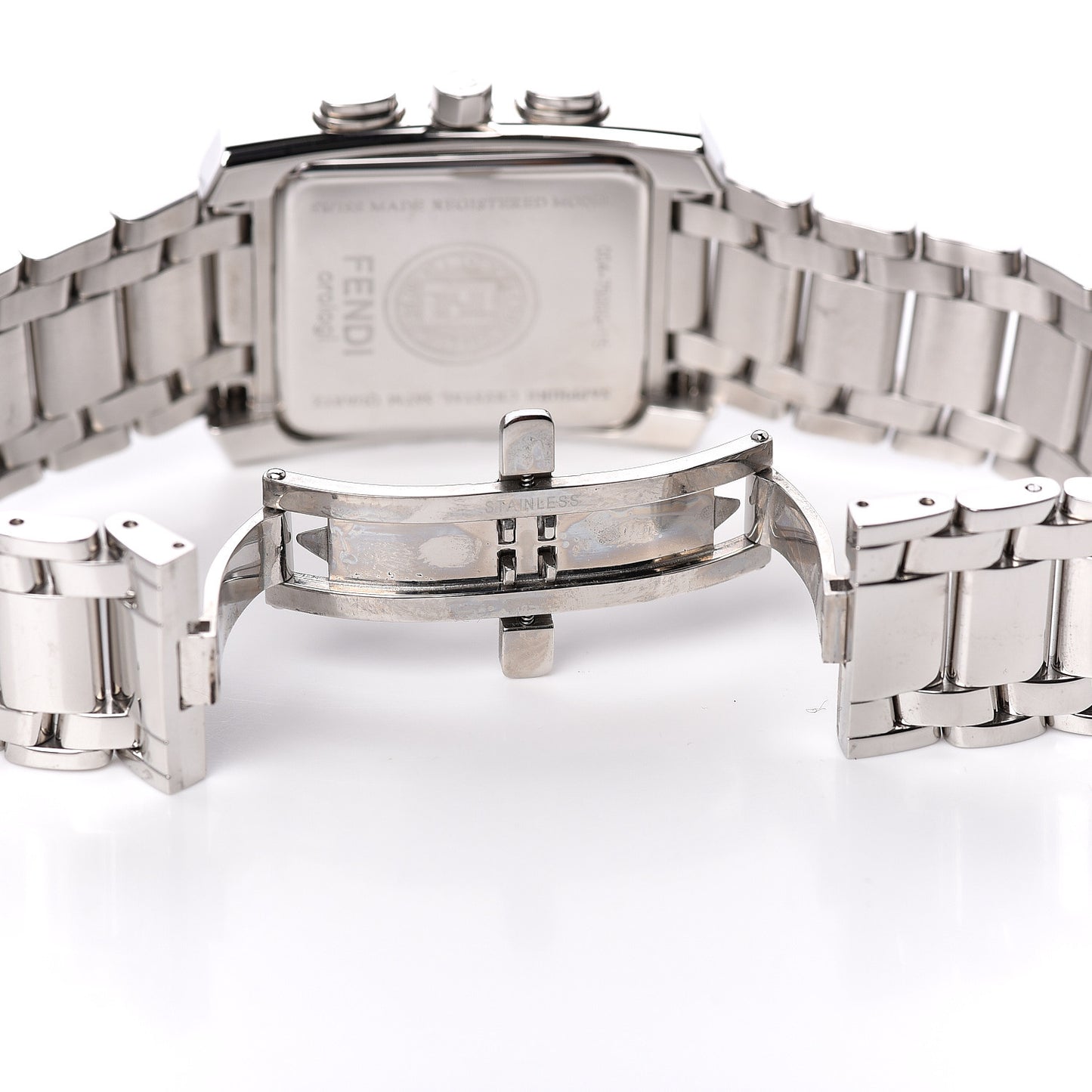 Stainless Steel Mother of Pearl 32mm Classico Chronograph Quartz Watch