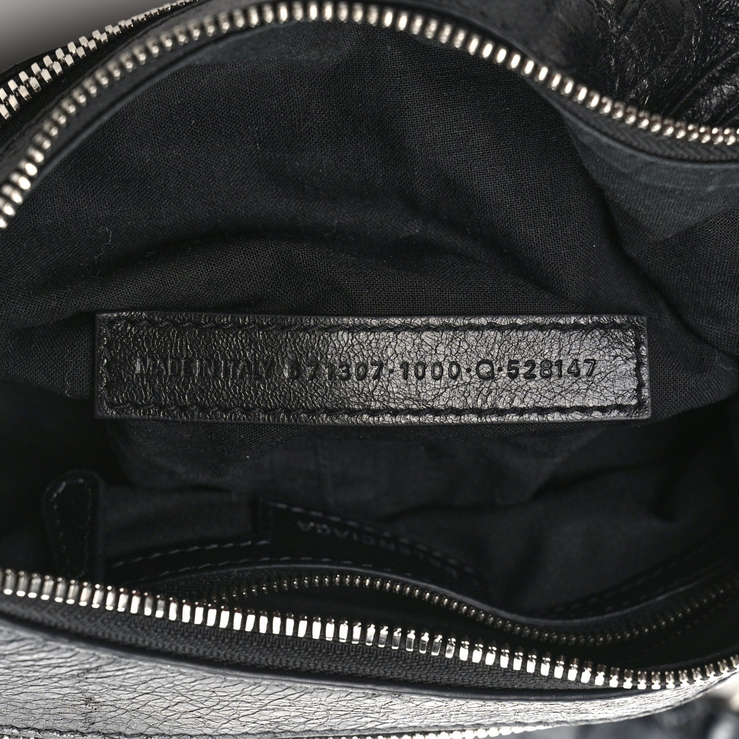 Balenciaga Agneau Arena Small Le Cagole Shoulder Bag Black 7 of 15