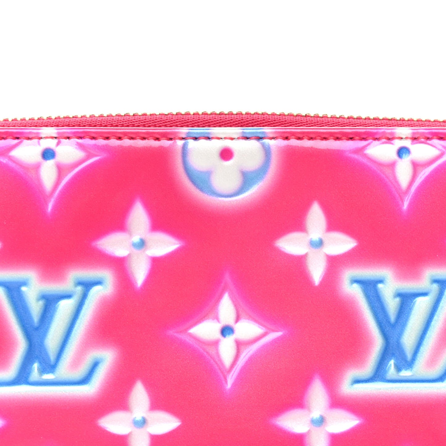 Vernis Valentine Mini Pochette Accessories Fuchsia Neon