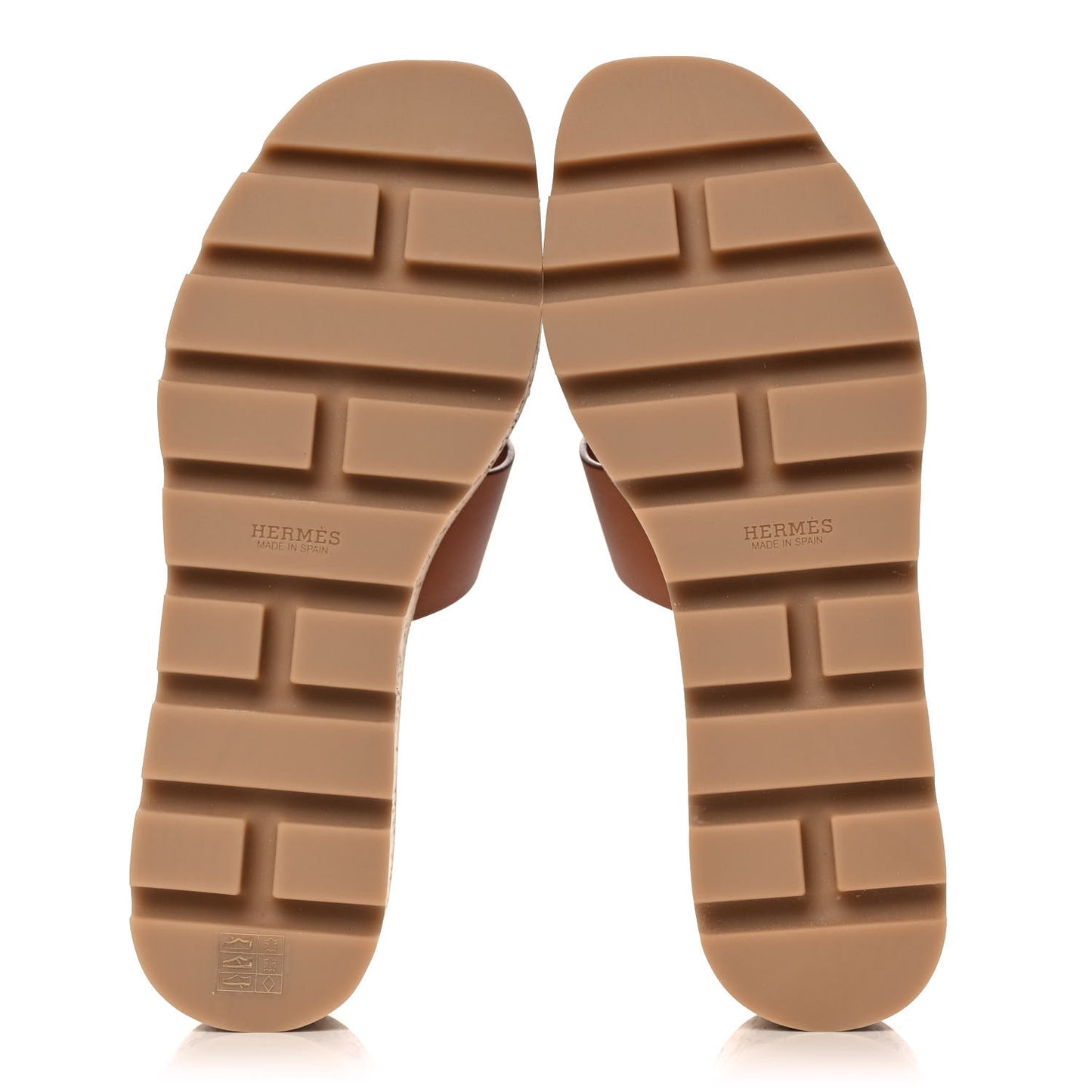 Calfskin Cork Eze 30 Sandals 37 Marron Glaise