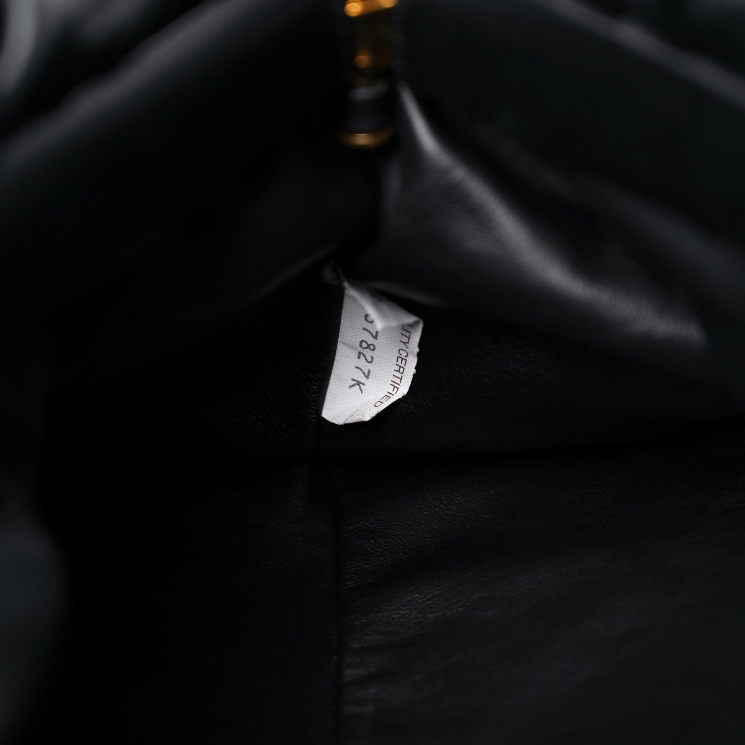 Bottega Veneta Calfskin The Pouch Chain Black 7 of 10