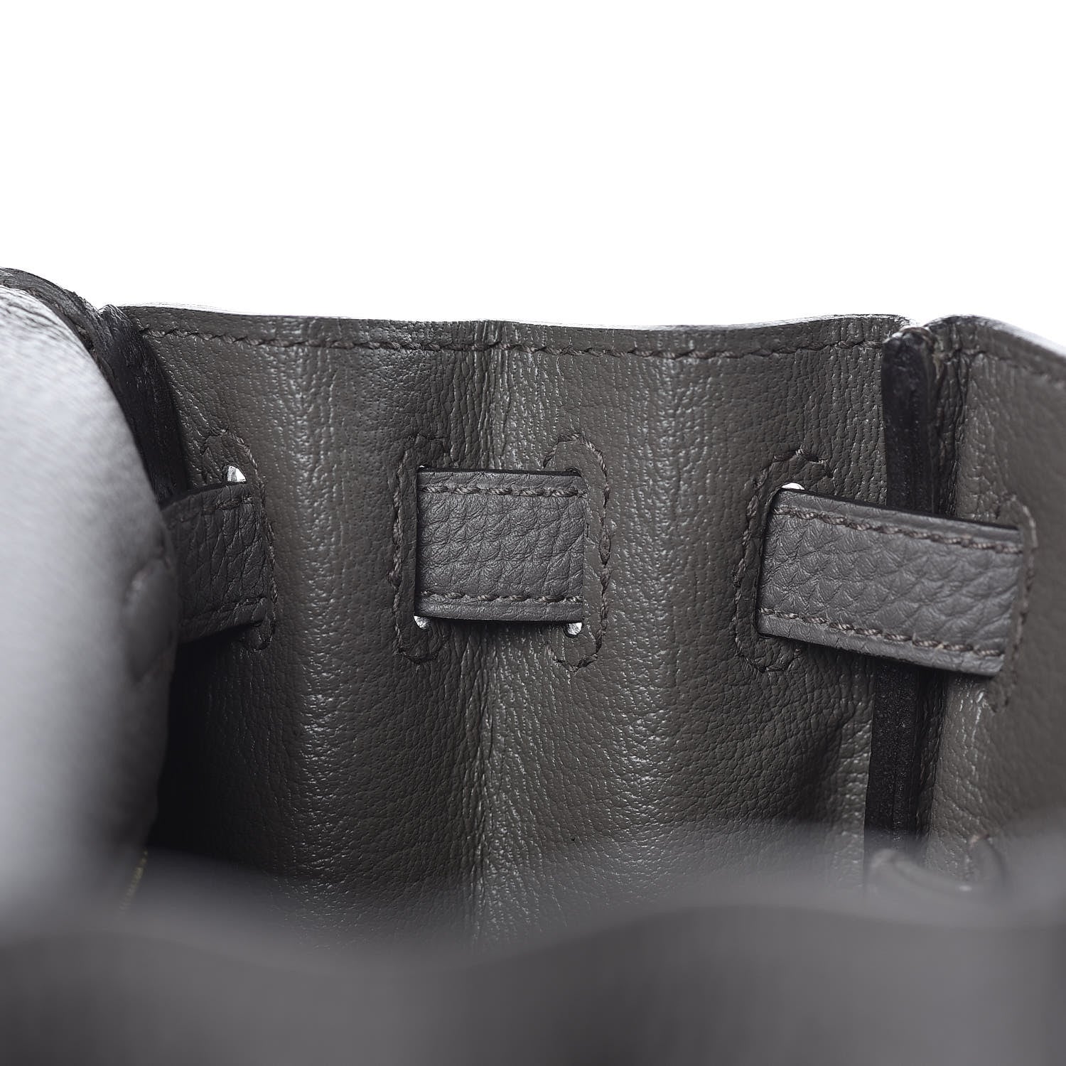 Hermes Togo Kelly Retourne 25 Etain 9 of 32