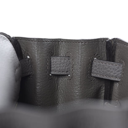 Hermes Togo Kelly Retourne 25 Etain 9 of 32
