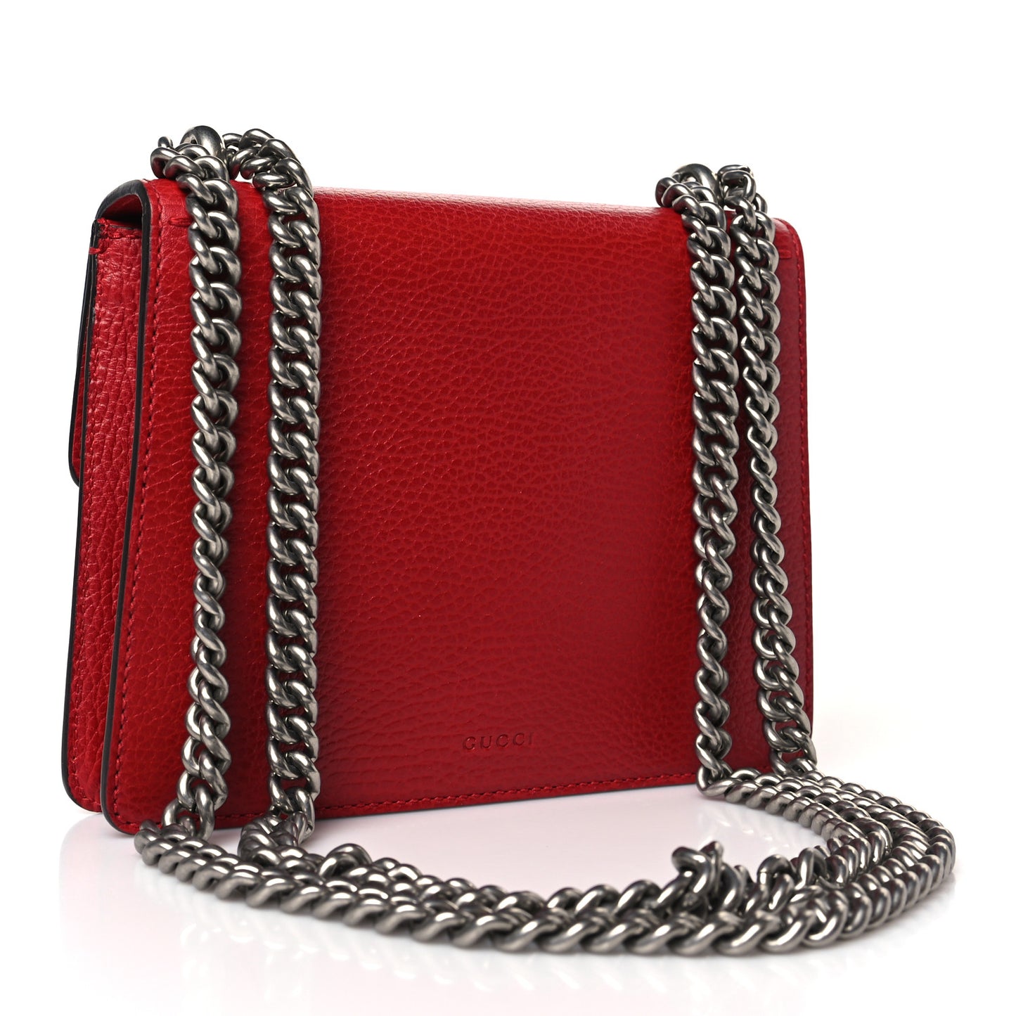 Calfskin Mini Dionysus Shoulder Bag Hibiscus Red