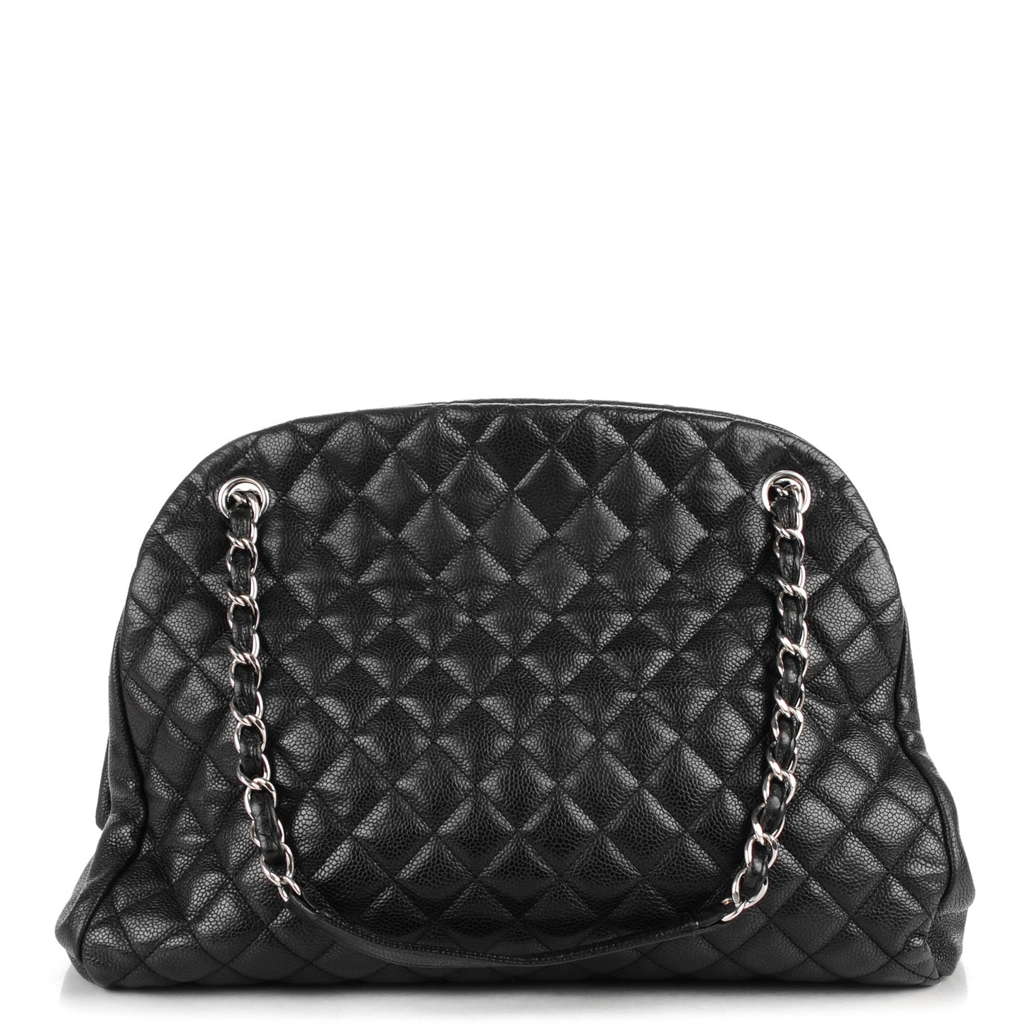 Caviar Quilted Large Just Mademoiselle Black