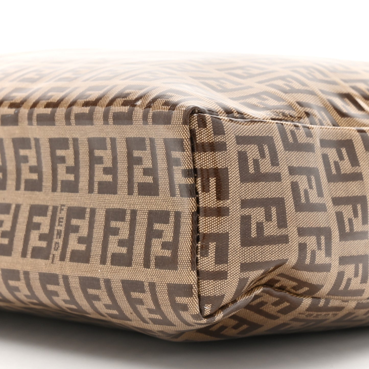 Vinyl Zucchino Shoulder Bag Tobacco