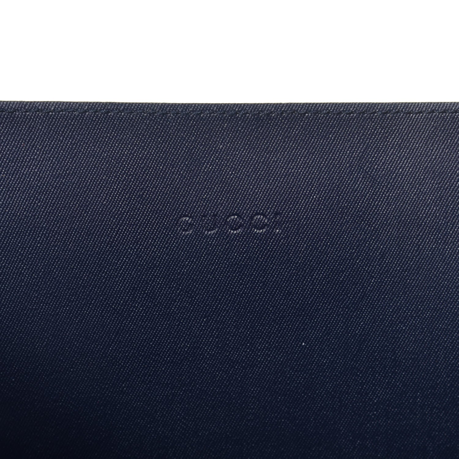 Gucci GG Supreme Monogram Blooms Medium Reversible Tote Beige Blue Navy 11 of 17