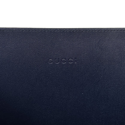 Gucci GG Supreme Monogram Blooms Medium Reversible Tote Beige Blue Navy 11 of 17