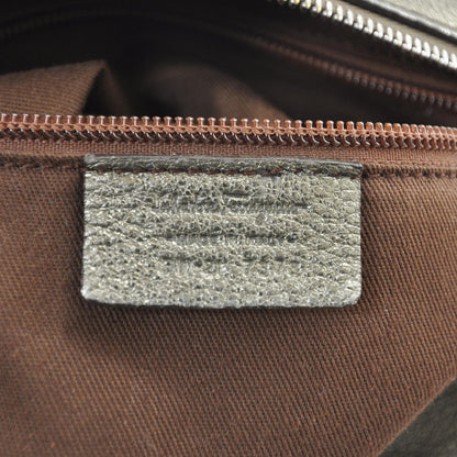 FASHIONPHILE SALVATOREFERRAGAMOLeatherGanciniBuckleSatchelMetallic 7 of 8