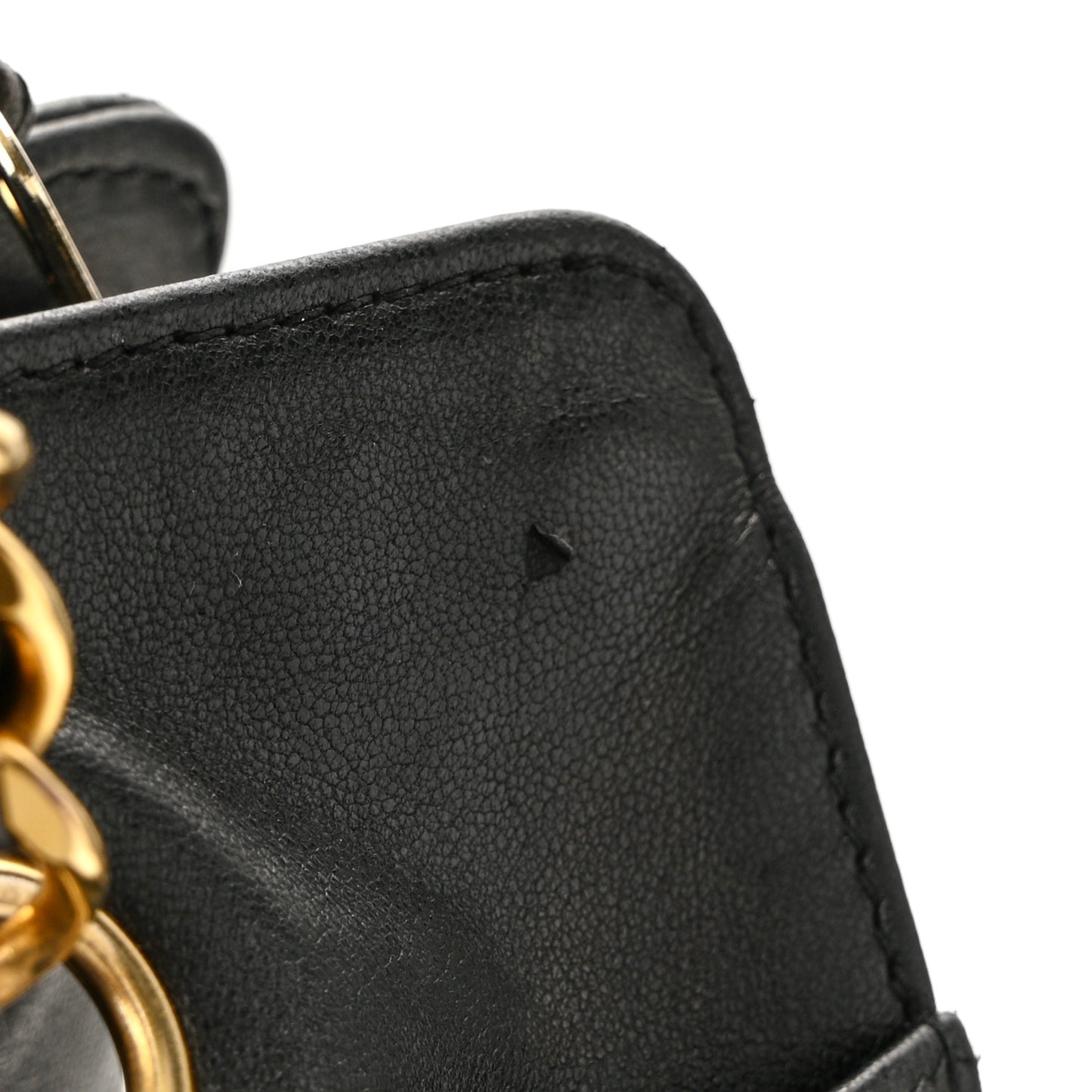 Lambskin CC Shoulder Bag Black